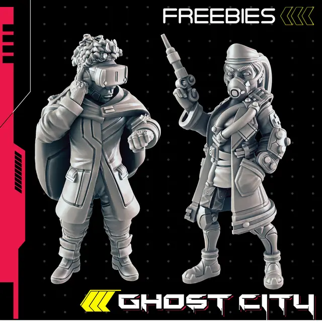 Ghost City [FREEBIES] — modelo 3D