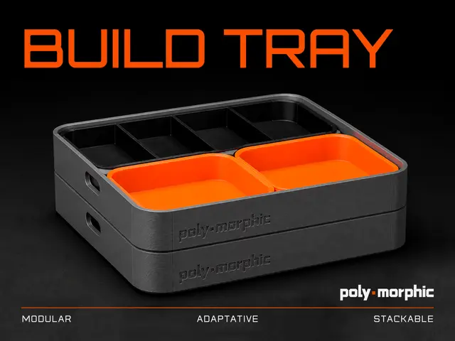 Build Tray — Modular Organizer for Assembly, Disassembly and Maintenance — modelo 3D