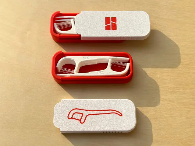 Slide Floss Case / Small Parts Box — modelo 3D