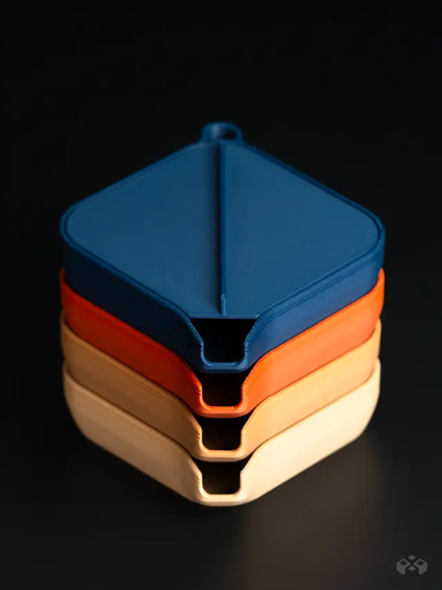 Easy-Pour Stackable Storage Box | Small Parts Tray — modelo 3D