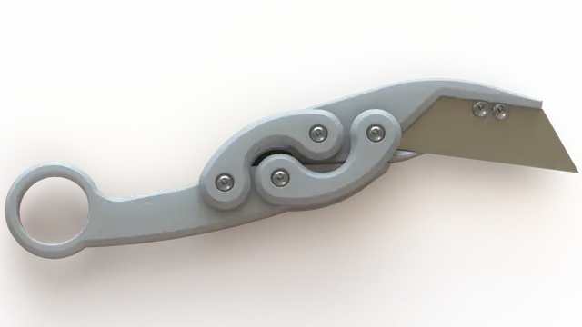 Retracc: The Retractable Karambit Knife [Now With Magnets!!] — modelo 3D