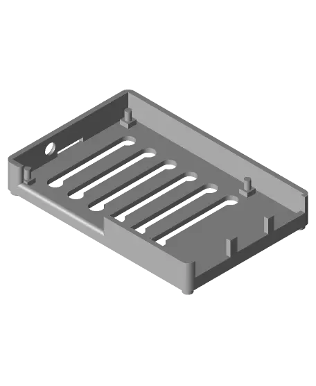 Raspberry Pi 5 case (Draft) — modelo 3D