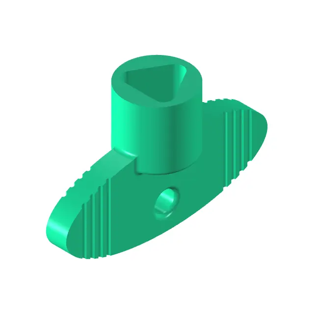 Triangular key (Trekantsnyckel) PG312 — modelo 3D