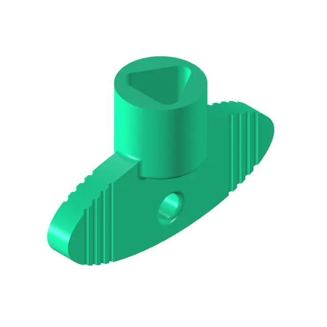 Triangular key (Trekantsnyckel) PG312 — modelo 3D