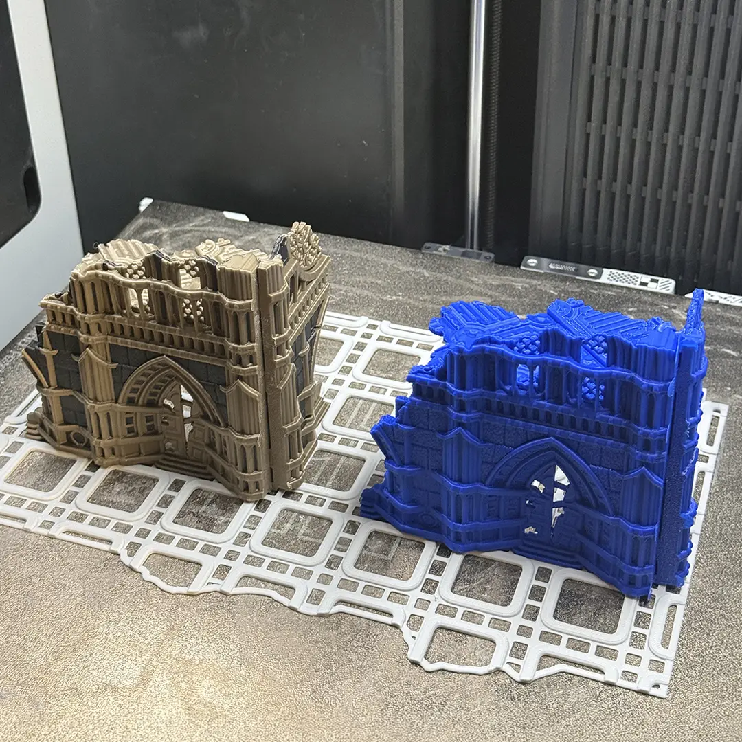 Multicolor Foldable Terrain Test Files — modelo 3D