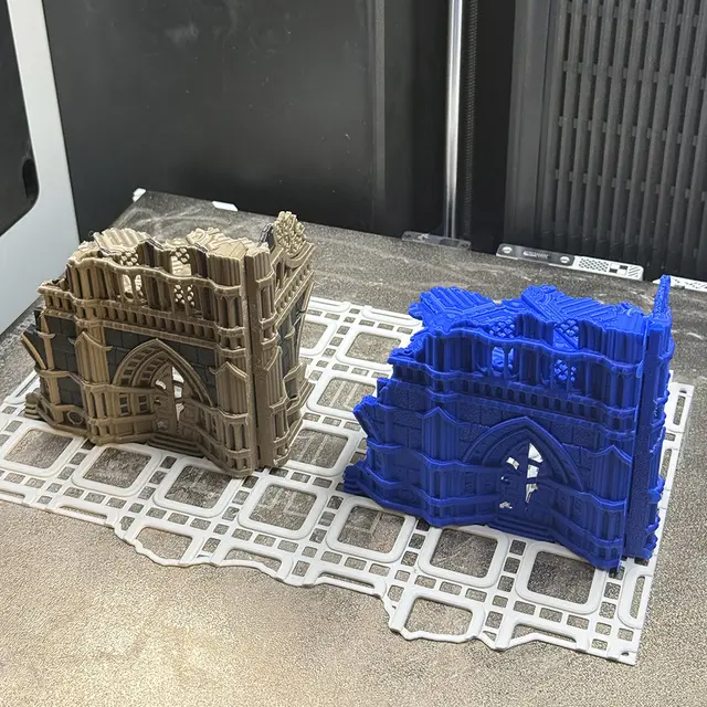 Multicolor Foldable Terrain Test Files — modelo 3D
