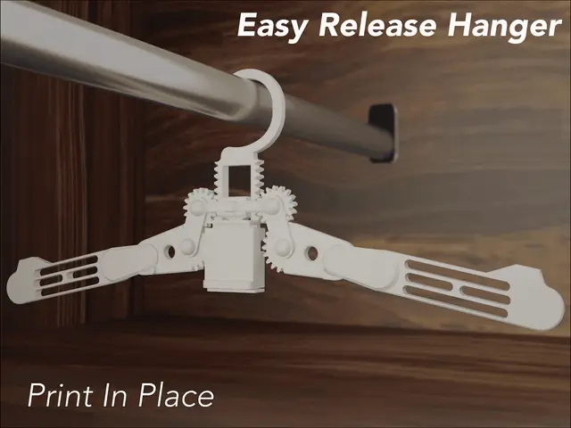 Easy Release Clothes Hanger — modelo 3D
