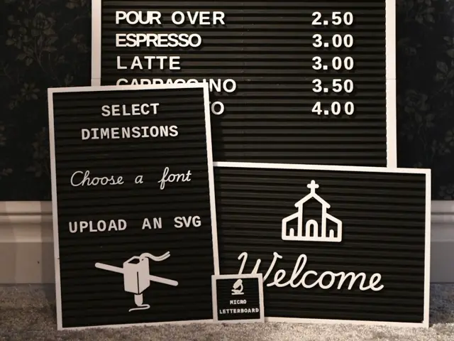 Letter Board and sign board Maker — modelo 3D
