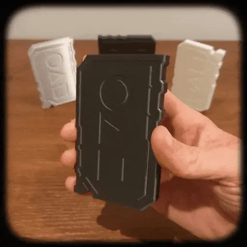 Automatic wallet card holder Squid Game — modelo 3D