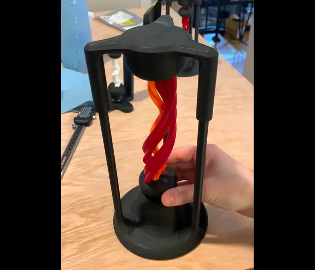Dual Portal Desk Toy — modelo 3D