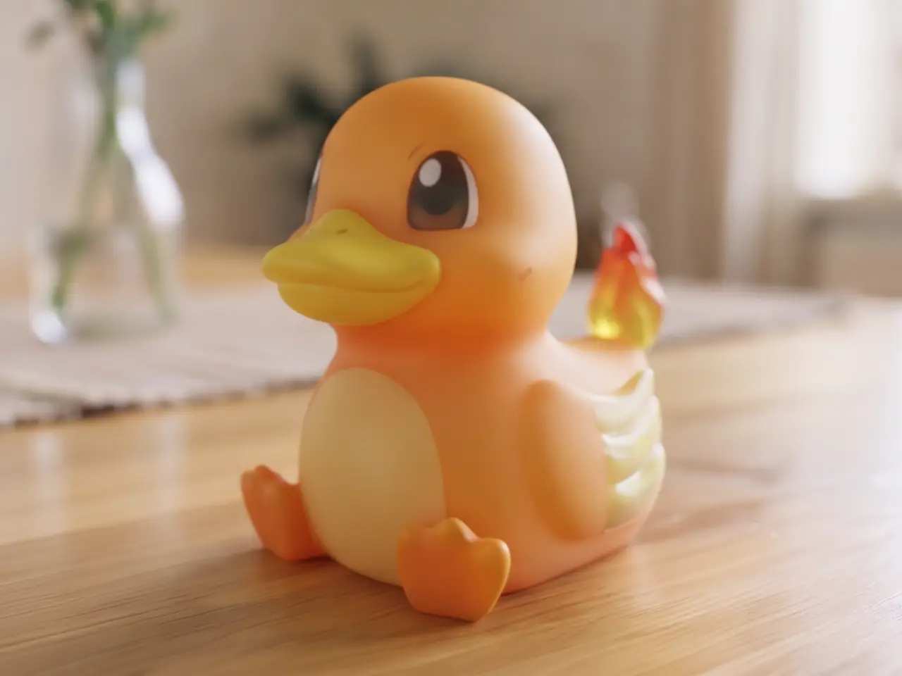 Charmander Rubber Ducky — modelo 3D