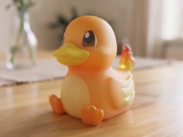 Charmander Rubber Ducky — modelo 3D