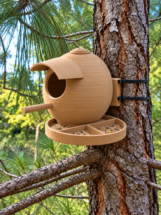 Bird nest — modelo 3D