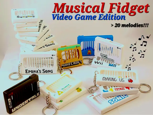 Musical Fidget - Video Game Edition — modelo 3D