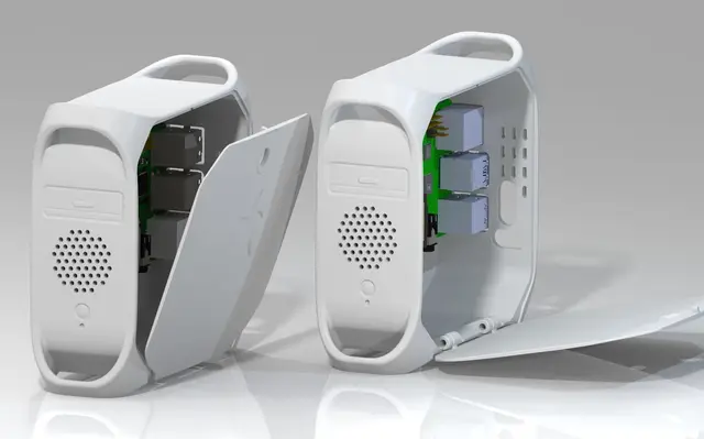 Mac Raspberry PI4B case — modelo 3D