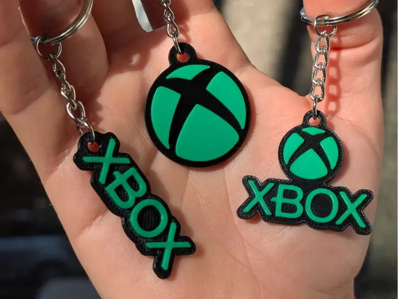 Xbox - Keychain Set — modelo 3D