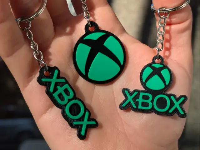 Xbox - Keychain Set — modelo 3D