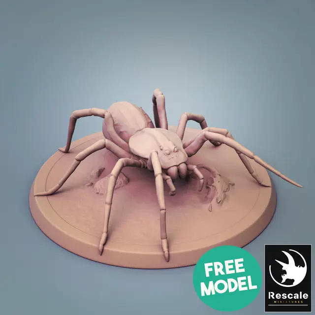 Free Giant Spider — modelo 3D