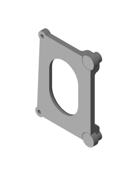 Yamaha MT-07 CP2 Big Bore Filter Plate — modelo 3D