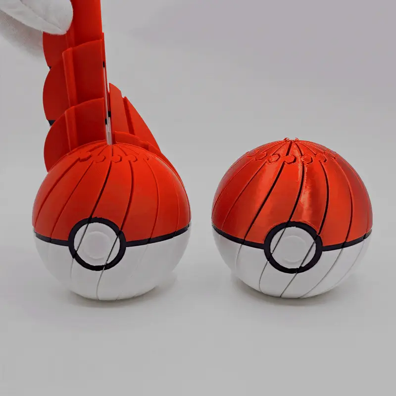 Pokéball Twist Fidget — modelo 3D