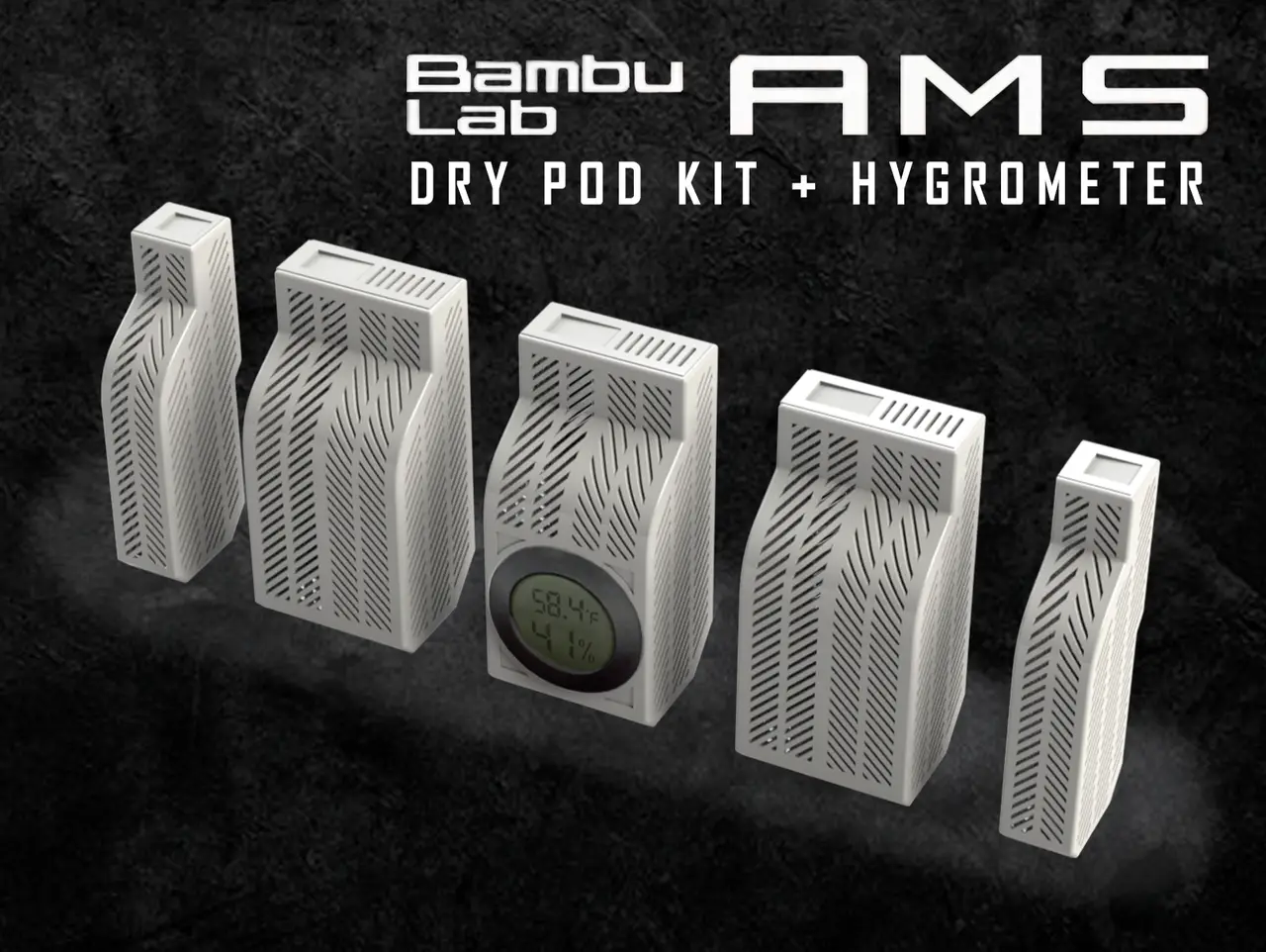 AMS Dry Kit + Full Hygrometer Reading Area — modelo 3D