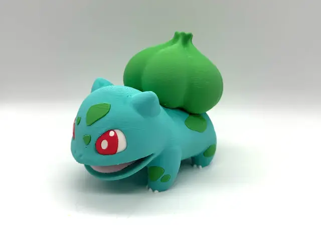 Bulbasaur Multicolor — modelo 3D