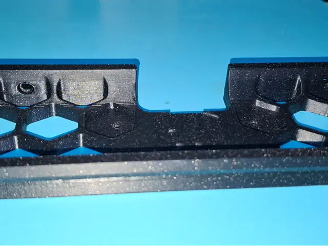 Voron 350 G2XL Rear Skirt + Cable Duct Mount — modelo 3D