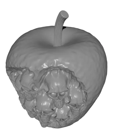 THE FORBIDDEN APPLE / HOMEDECOR / HALLOWEEN DECOR — modelo 3D