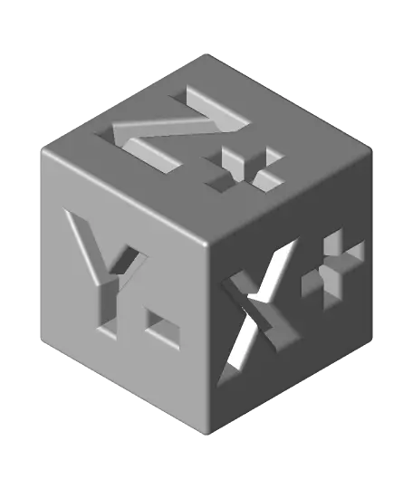 20 mm Calibration Cube.stl — modelo 3D