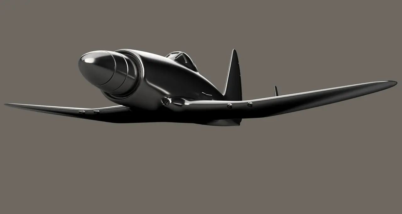Westland wyvern S.4 — modelo 3D