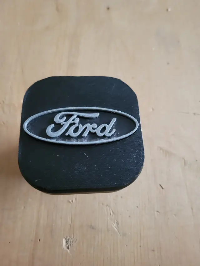 Ford Logo Hitch Cover — modelo 3D