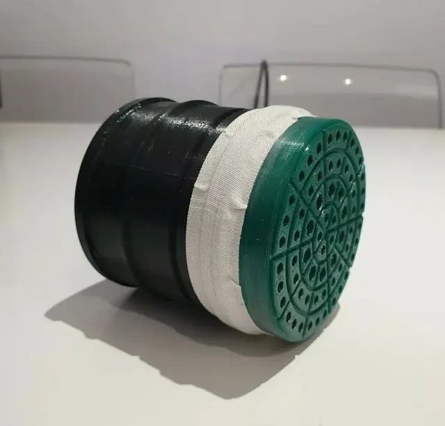British civilian respirator — modelo 3D
