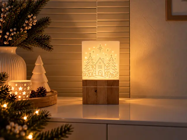 Klötzchen Weihnachtsmotiv oder Sockel — modelo 3D