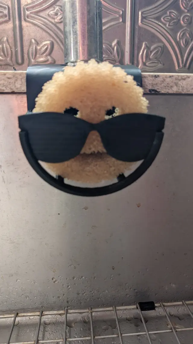 Scrubdaddy holder — modelo 3D