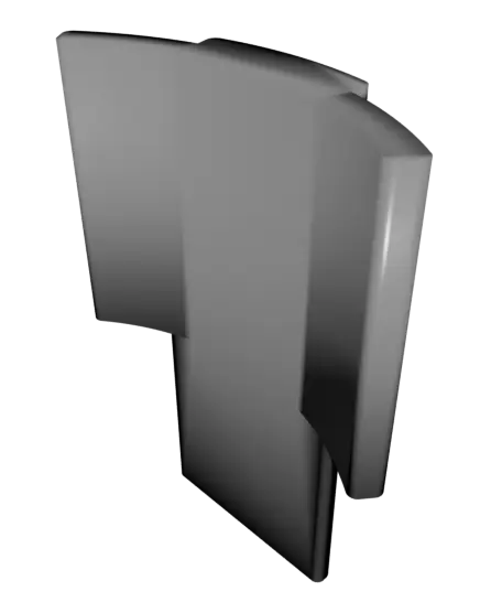Under Dask Headphone Stand — modelo 3D
