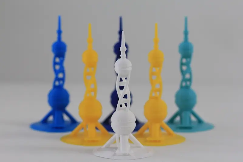 PolyPearl Tower Torture Test — modelo 3D