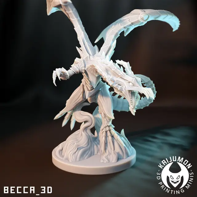 Red Eyes Black Dragon — modelo 3D