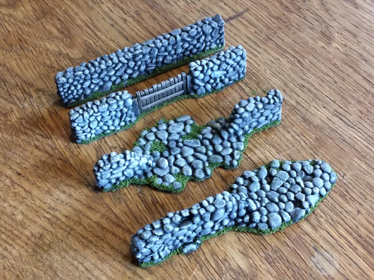 Stone wall — modelo 3D