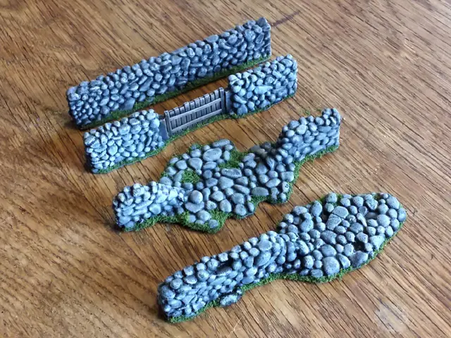 Stone wall — modelo 3D