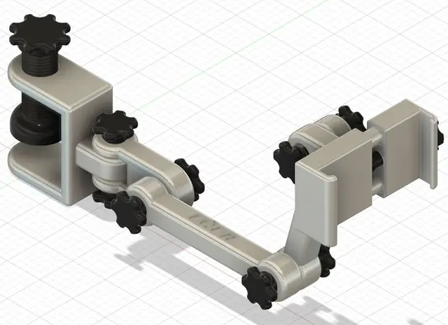 Easy SmartPhone Clamp(with %100 3d Printer Parts) — modelo 3D