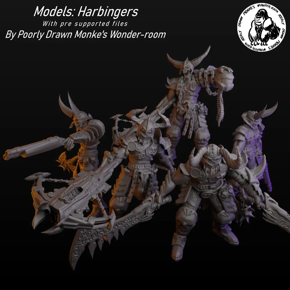 Harbingers — modelo 3D