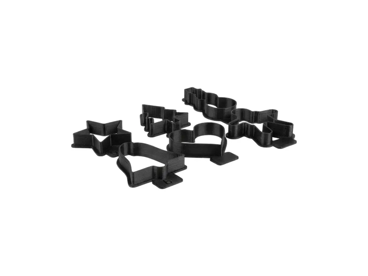 Christmas Cookie Cutter Set of 6 — modelo 3D
