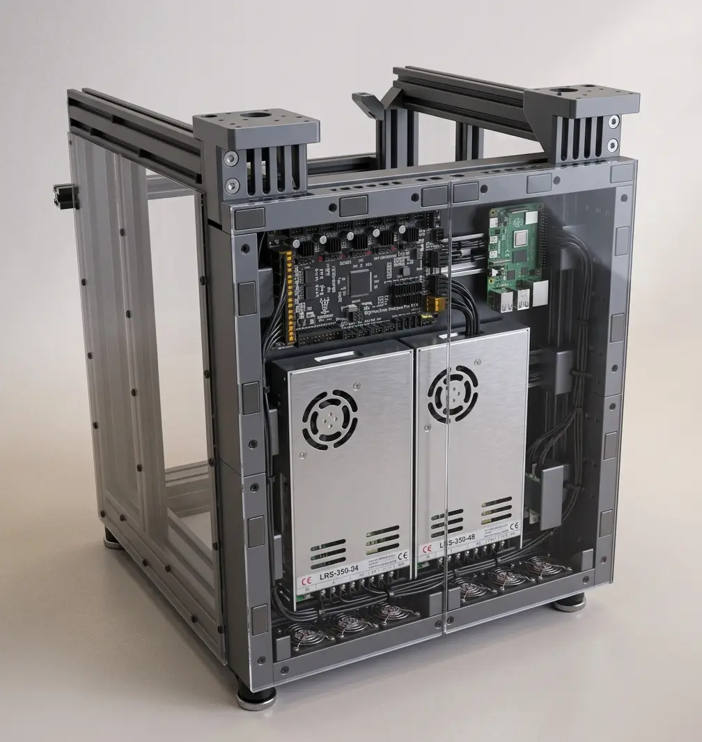 Mochilão: Electronics Backpack for Duender — modelo 3D