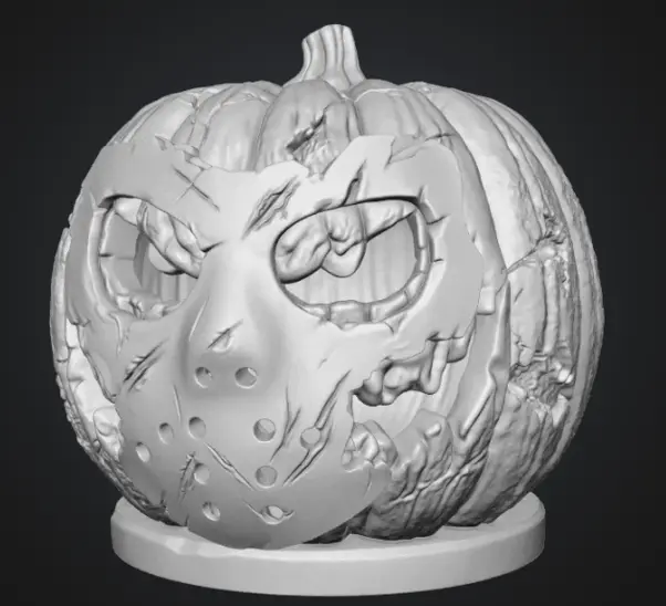 Slasher Jack-o-lantern — modelo 3D