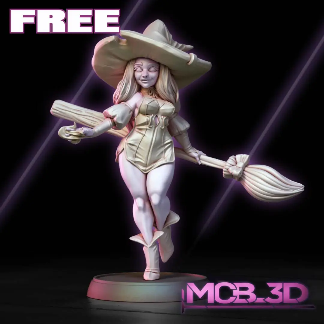 Female Witch - FREE — modelo 3D