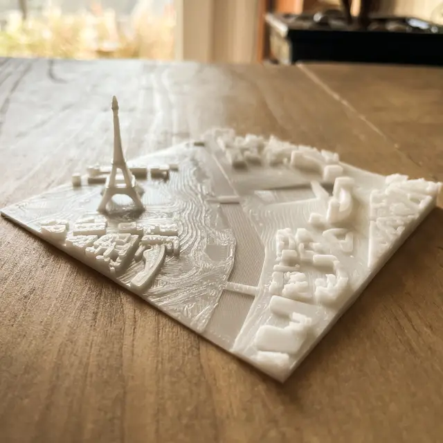 Paris, Trocadero, Eiffel Tower — modelo 3D