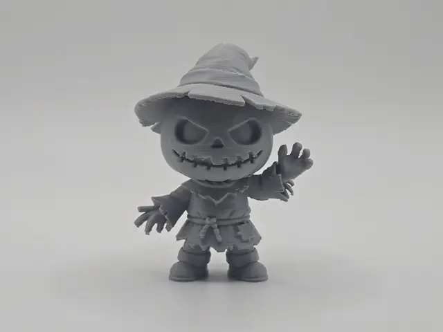 Pumpkin Scarecrow Figurine/Keychain — modelo 3D