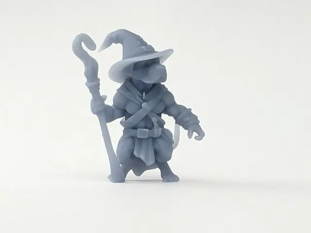 Arcane Hound – Dog Wizard (28mm Miniature) — modelo 3D