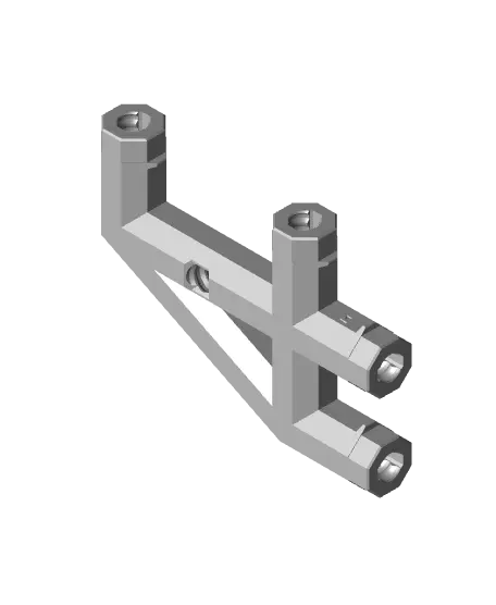 3x2 MU - Low Profile Bolt-Locked Bracket — modelo 3D