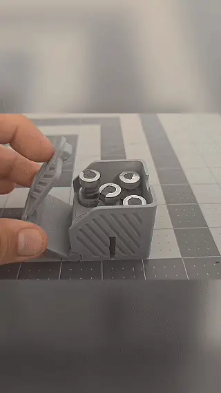 Free Modular 3ml Vial Box – STL/3MF Only — modelo 3D